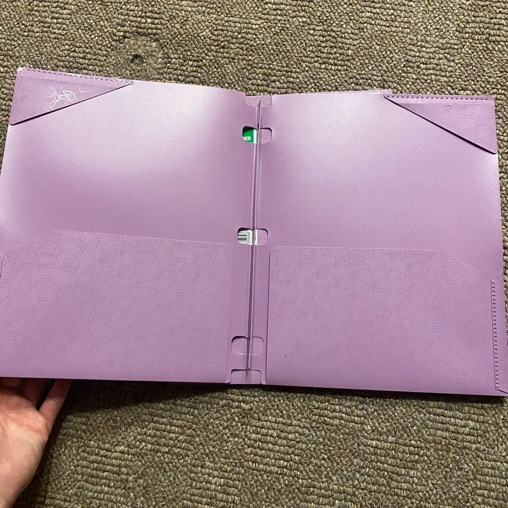 Five Star Purple Folder- 2 Count